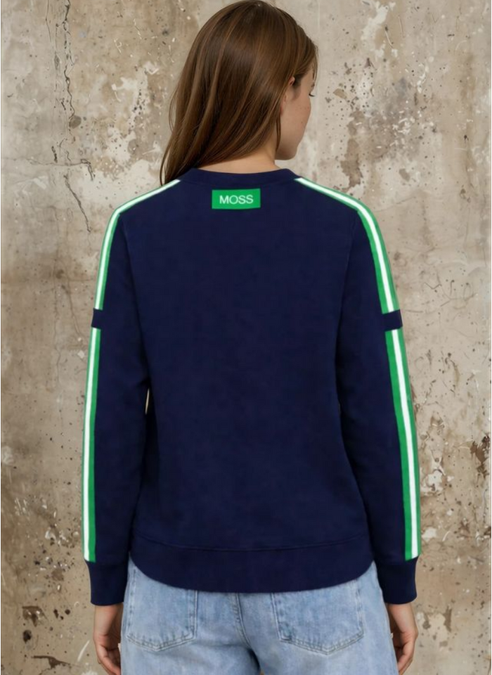 Mi Moso Bianca Sweatshirt - Navy