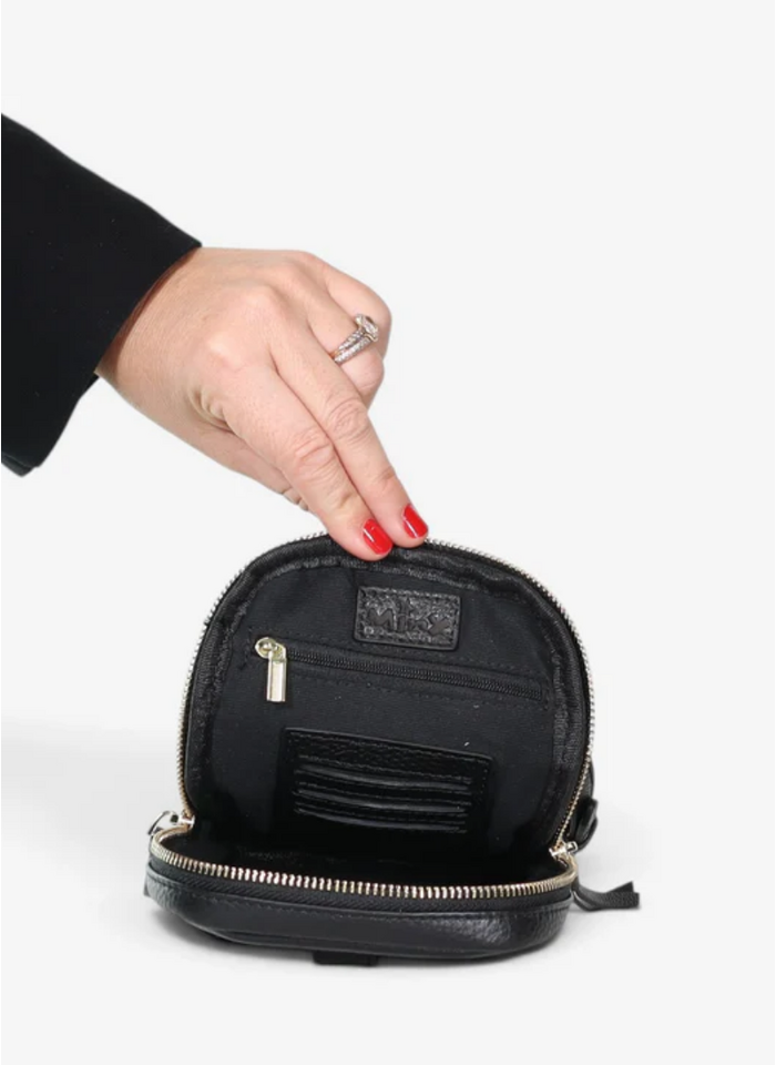 Minx Dial Up Jet Setter Bag - Black/Gold