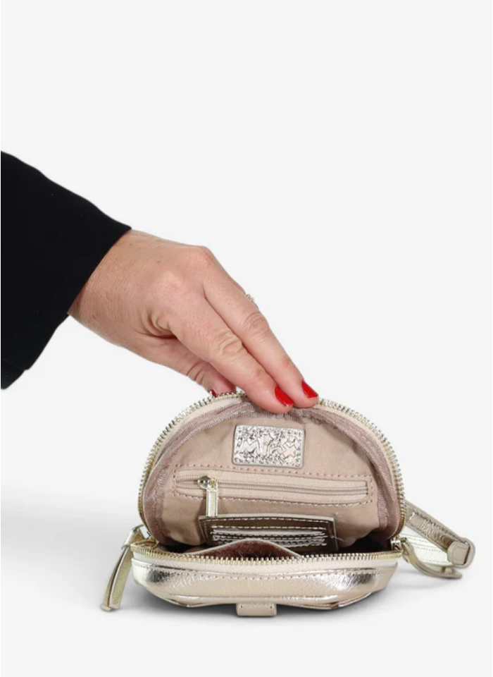 Minx Dial Up Jet Setter Bag - Gold