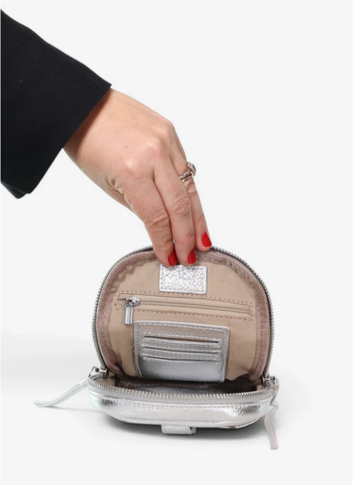 Minx Dial Up Jet Setter Bag - Silver