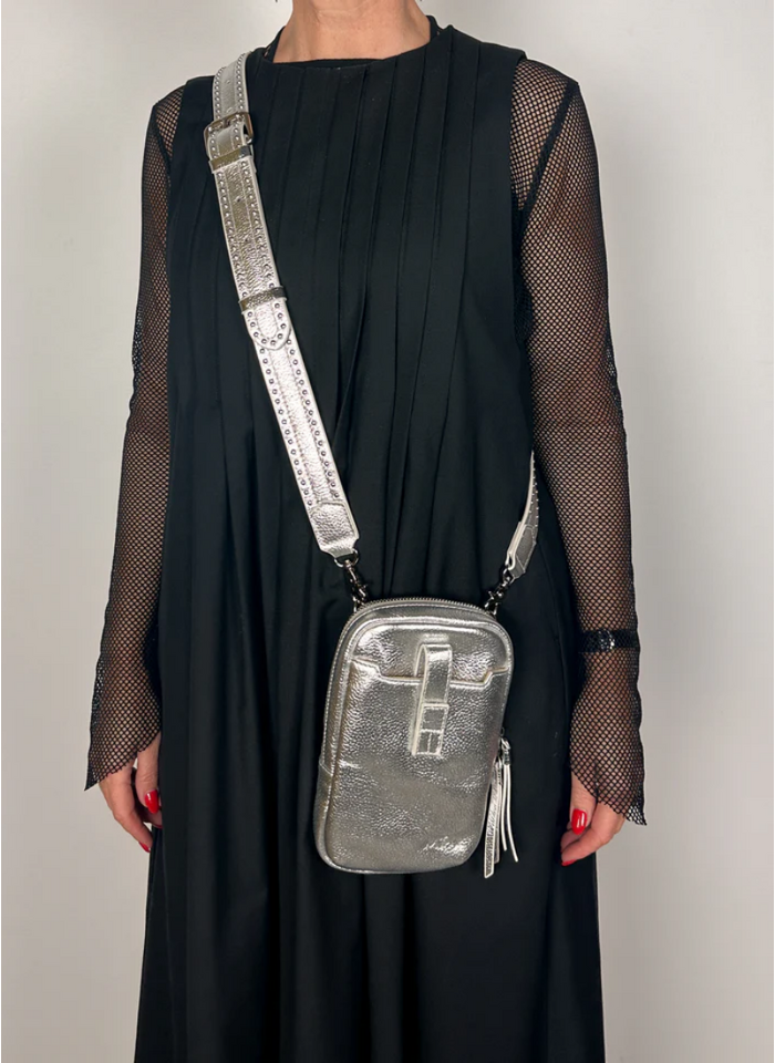 Minx Dial Up Jet Setter Bag - Silver
