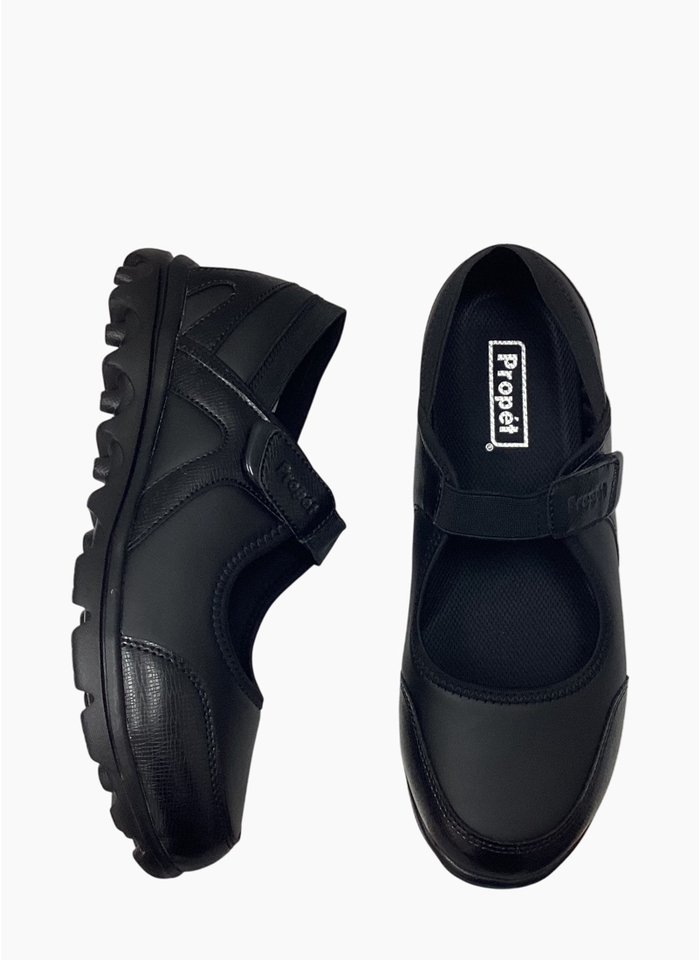 Propet Onalee Shoe All Black Smooth