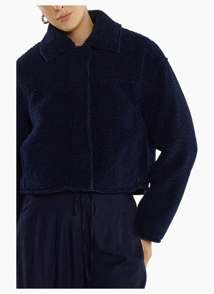 SASS Jazz Cropped Jacket - Ink