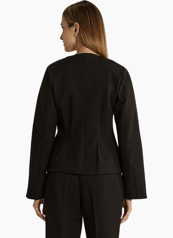 FATE + BECKER  Pia Ponte Jacket Black