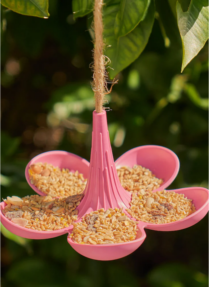 Annabel Trends Bamboo Bird Feeder - Green