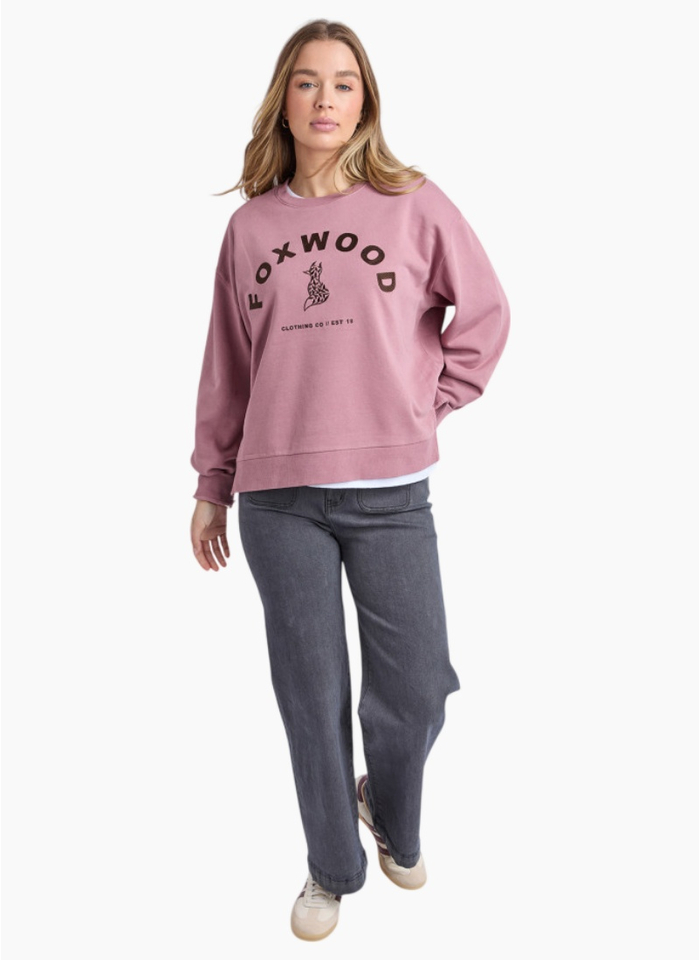 Foxwood Effortless Contrast Crew