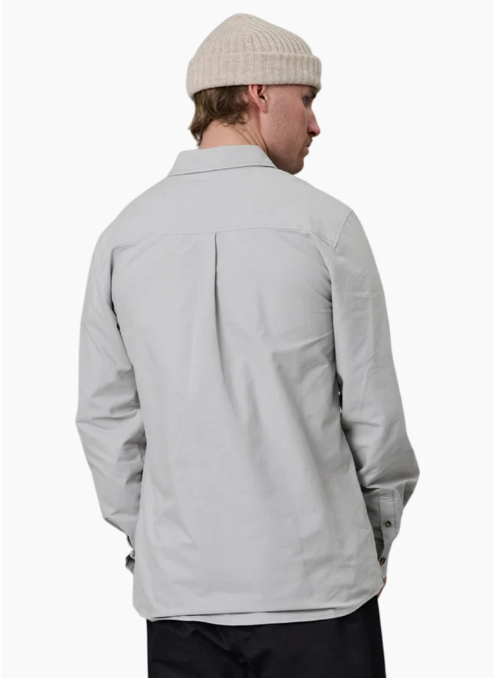 Just Another Fisherman anchorage shirt - light grey