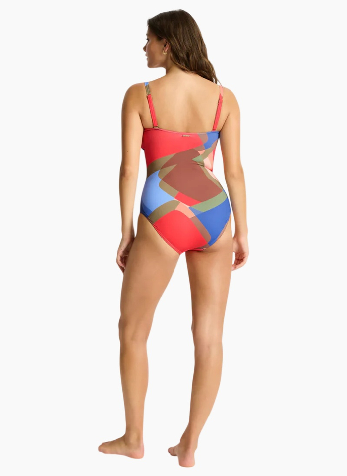 Sea Level Santora Twist Bandeau One Piece