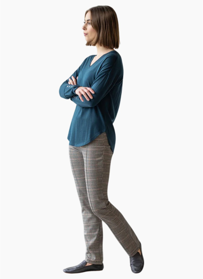 Vassalli Veni Merino Top - Dragonfly