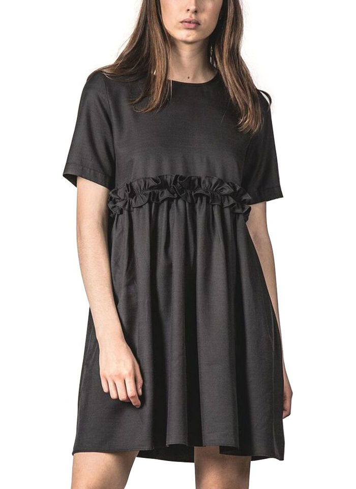 THING THING PRIORITY DRESS BLACK