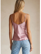 Bex Classic Satin Camisole - Pink