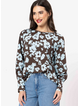 Leila + Luca Centered Top - Powder Bloom