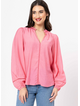 Seeking Lola Sylvie Top - Peony
