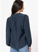 Seeking Lola Sylvie Top - Steel Navy