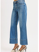 Holly Crop Wide Leg Jean - Medium