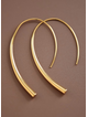 Gold Plated Stainless Steel Hoop Earrings