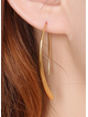 Gold Plated Stainless Steel Hoop Earrings
