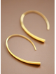 Gold Plated Stainless Steel Hoop Earrings
