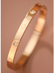 Gina Stainless Steel Plated Bangle