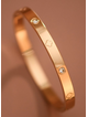 Gina Stainless Steel Plated Bangle