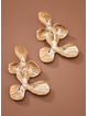 Pearl Flower Earrings