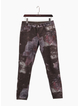 ONADO Reversible Jeans - Taupe /Pink Floral  H-101D