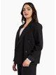 Drama the Label Espresso Blazer - Noir Stripe
