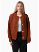 RPM CHUNKY CARDIGAN CARAMEL