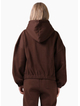 RPM ZIP THRU HOOD BRUNETTE BROWN