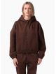 RPM ZIP THRU HOOD BRUNETTE BROWN