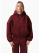 RPM ZIP THRU HOOD RED WINE