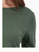 Swanndri Cass Long Sleeve Merino Top - Olive
