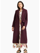 Tuesday Label Archer coat-Merlot