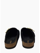 Barbour Kyra Closed Tie Sandal Black