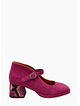 Bresley Podium Heel Hot Pink Multi