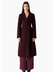 Esmaee Eternal Coat - Wine -TOP SELLING STYLE