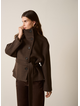 Esmaee Incline Jacket - Chocolate
