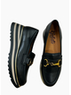 Gelato Goat Loafer Black