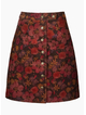 Joe Brown Hattie Printed Cord Button Front Skirt