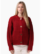 RPM Chunky Cardi - Red Plum