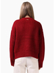 RPM Chunky Cardi - Red Plum