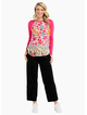 Blackstone Gershwin Print Top-Pink
