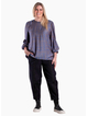 Deanne Hobbs Stella Top-Aztec Blue