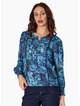 Newport Nightfall Print-Blue
