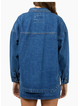 All About Eve Dale Shacket - Heritage Blue