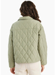 Among The Brave Absolute Soft Khaki Collared Quilted Puffer Jacket