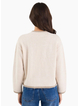 Among The Brave Edge Ivory Mock Neck Jumper