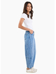 Among The Brave Graduate 90s Blue Non Stretch Barrel Jeans
