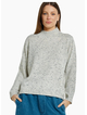 Betty Basics CARLIN KNIT SWEATER NEUTRAL