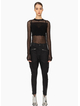 Bone & Arrow KN024 Evon Top - Black